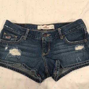 Hollister jean shorts